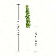 4 Pcs Simulated Shell Leaf Artificial Flower Bell Grass Flower Bells Of Ireland Arrangement Home Office Arrangements Indoor Outdoor Decoration - Màu xanh lá - Xem 5