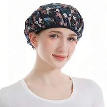 1 pieza Gorro de chef unisex, accesorio de cocina cómodo y duradero - Gorra elástica a prueba de polvo, adecuado para panaderos y profesionales de cocina - Diseño de una sola pieza de moda, se ajusta a todos los tamaños