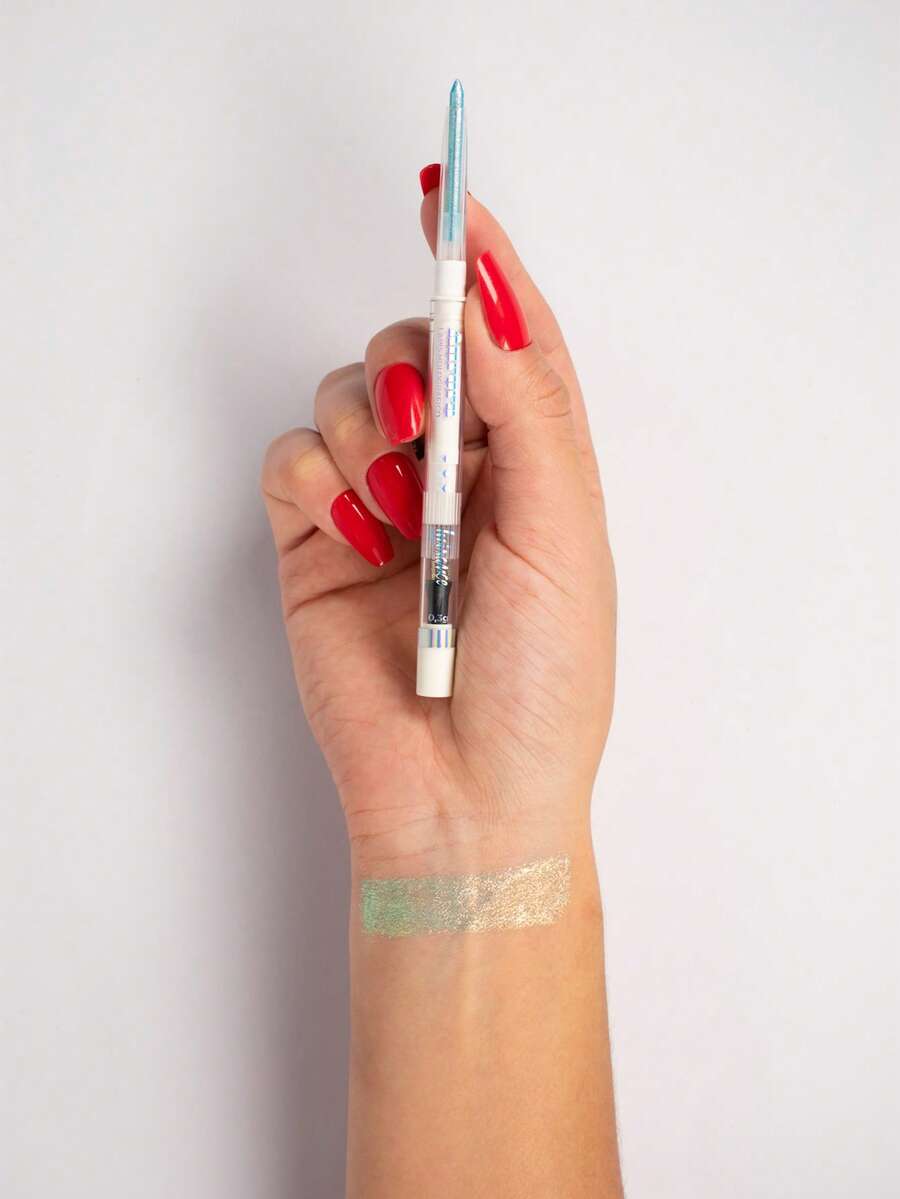Holographic Glitter Eyeliner Pencil With Pigmentation And Easy Blending - Aurora Line By Luisance - 玻璃 - 查看 1