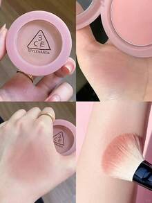 3CE Mood Recipe Face Blush, Velvet Matte, Kelembutan Seperti Mousse, Kilau Gradien yang Memukau, Mencerahkan Kulit dengan Hangat, Mengontrol Minyak, Cocok untuk Kulit Kering - #KotaMauve - View 3