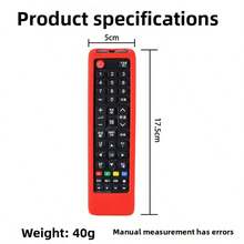 Glow-In-The-Dark Silicone Remote Control Protective Case, Thick Anti-Drop Luminous Remote Control Cover