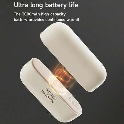 SULVGO 2-In-1 Magnetic Rechargeable Hand Warmer, Portable Electric Hand Warmer, Ergonomic Compact Pocket Heater With Long-Lasting Warmth, Tech Gift
