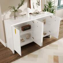 Storage Cabinets - White - View 8