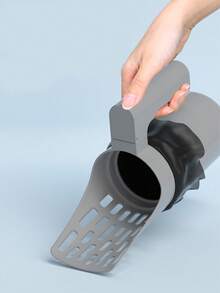 All-In-One Cat Litter Scoop, Plastic Cat Litter Scoop With Trash Can, Home Use Cat Litter Scoop With Trash Bag, Cat Litter Box Scoop, Professional Cat Poop Scooper, Cat Owner Essential