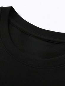 Camiseta Gervonta Featherweight Player Hombre Algodón Ultra Suave Alta Calidad Ligera Transpirable Diseño Deportivo Comfort Óptimo - Negro - Ver 4