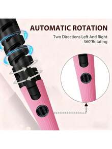 [Professional Curling Iron] Professional Fast Electric Curling Iron Roller Spiral Curler |Hair Styling Tools, Women'S Gifts - 美規A型插(110-127V) - 查看 6