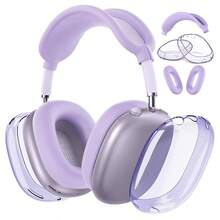 3-i-1 AirPodsMax silikonskyddsfodral, reptåligt skyddsfodral för öronkuddar/skyddsfodral för öronkåpor/skyddsfodral för huvudband - Multifärgad - Visa 25