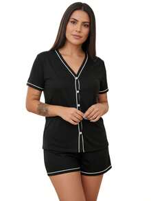 Maternity Sleepwear - màu đen - Xem 1