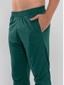 Men's Dry Fit Pants With Pockets – Comfortable, Lightweight And Sporty Style Palm Tree Green - 綠色 - 查看 7