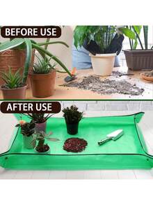 Tapetes para horticultura, tapetes para substituição de solo, à prova d'água, espessos, resistentes ao desgaste, substituição de vasos, operações de plantio, tapetes para flores, ferramentas e suprimentos de jardinagem são adequados para vários vasos de flores e cenários