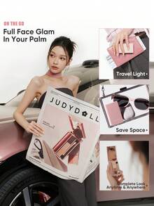 JUDYDOLL 迷你彩妆盘、紧凑型眼影盘、彩妆组合盘、睫毛膏、旅行和日常使用、哑光、荧光笔、眉粉、轮廓 - 05 Sleepless Box - 查看 10