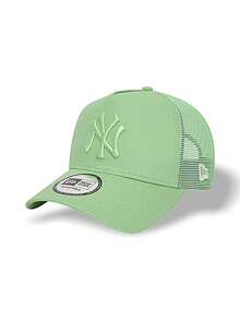 New Era Trucker  Baseball Cap Adjustable Mesh Casual Lightweight Breathable Embroidered Logo Unisex Green 60358163 - green - View 1