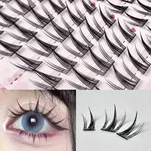 Bộ 104 sợi mi giả các loại: Thích hợp cho cosplay, hoạt hình, trang điểm búp bê và trang điểm mắt mèo - Được làm từ sợi tổng hợp nhẹ hình hoa hướng dương, kiểu dáng tự nhiên, thiết kế đan chéo, có tùy chọn uốn cong chữ C và chữ D, chiều dài 6-15mm - Tuyệt vời cho người mới bắt đầu, có thể tái sử dụng, lý tưởng cho Giáng sinh và các bữa tiệc - Lựa chọn quà tặng hoàn hảo - C - Xem 3