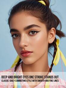 MISSLYN-3PCS Black Joker Eye Makeup Set, Black Joker All In One Mascara, Multi-Effect In One, One Multi-Effect, Curling, Thickening, Lengthening, No Caking, Anti-Smudge,Dip Eyeliner 1Pc Eyeliner Pencil, Liquid Eyeliner, Long Lasting Eyeliner, Creamy Eyeliner Gel - #1+#10+#4 - 查看 8