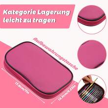 完整钩针编织套装，包含钩针、毛线、配件和毛线收纳盒 - 适合所有季节的全套DIY手工编织套装（所有产品颜色和毛线包装均为随机发货） - 彩色 - 查看 5