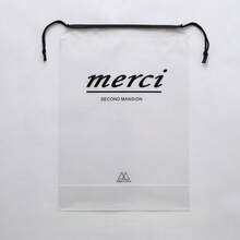 5件套PE透明束口袋，防水旅行收纳袋，洗衣袋 - 彩色 - 查看 5