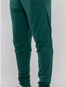 Men's Dry Fit Pants With Pockets – Comfortable, Lightweight And Sporty Style Palm Tree Green - 綠色 - 查看 6
