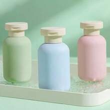 3pcs Refillable Travel Bottles Set, Shampoo, Body Wash, Lotion Containers - Multicolor - View 7