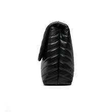 Tory Burch Women's Embossed Fashion Flap Chain Shoulder Bag 90446 - Black - View 4