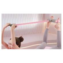 1 Stück Mini Multifunktions-Fußpedal-Zugvorrichtung Bauchmuskeltrainer für Zuhause, zum Schlankhalten Bauch-Yoga-Fußzugseil