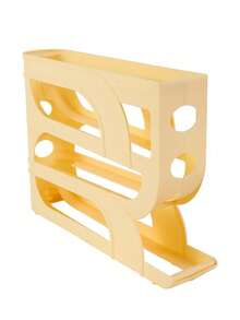 Khay đựng trứng xếp chồng nhiều mảnh, giá đựng trứng lăn cho tủ lạnh, hộp đựng đồ trên cửa tủ lạnh nhà bếp - Nhiều màu - Xem 21