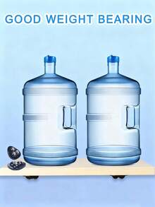 1/4个粘性耐磨承重小滑轮，万向轮，三种颜色可选，底部带静音脚轮，优质重型旋转轮 - 顺滑360°旋转脚轮，带三重滚珠轴承，静音耐磨，无需钻孔即可承重家用物品 - 彩色 - 查看 6