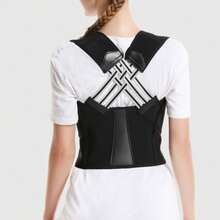 1 Piece Of Waist Straightening Belt, Shoulder Stretching Waist Keel Supporting Waist Belt. - Multicolor - View 6