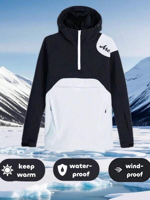 1 Piece Activewear For Snowboarding And Skiing Sport, Waterproof And Windproof Sweatshirt Both For Women Outdoor Equipments(Excluding Accessories) Ski Outfits