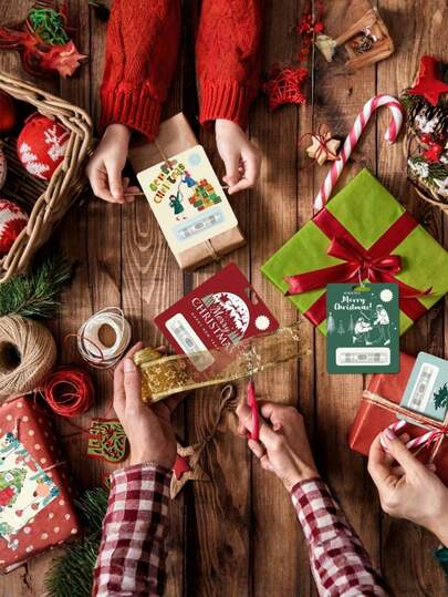 1 Stück Weihnachts-Geldgeschenk-Halter Set mit 3D Glaskuppel-Deckel | Selbstklebende Bargeld- und Geschenkkarten-Präsentation für Baumschmuck | Feiertagsparty-Gastgeschenk mit funkelndem dekorativem Zubehör