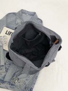 『US-Based Shipping』Simple Solid Color Multiple Pockets Shoulder Bag Corduroy Hobo Tote Bag For Women, Casual Crossbody Bag Large Capacity Purse Bucket Bag, Shoulder Satchel Daypack For Outdoor Travel Commuting Work, Vintage Satchel Shopping Bag College Computer Bags Large Capacity, Lightweight, Portable, Suitable For Teen ,,Bolsos Para Mujer,Tote Bags For Women,Bags For Women,Shoulder Bag,Carteras,Carteras Para Mujer,Bolsas,Designer Handbags,Crossbody Bags For Women,Mochilas Para Mujer,Handbags For WomenGirls Women College Students, Perfect For Back To School, New Fall Fashion 2025 For Women,Large Capacity Casual Outdoor Vacation Travel Shoulder Bag, Lightweight Versatile Shopping Groceries Storage Handbag, Portable Multi-Pocket Commuting Bags For Daily Office Work, Large School Tote Bag, Multiple Compartments, Perfect For Beach, School, Work & Daily Use, Literary School Bag & Bookbag For Women Or Students - Xám - Xem 10