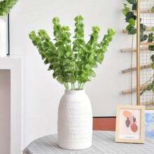 4 Pcs Simulated Shell Leaf Artificial Flower Bell Grass Flower Bells Of Ireland Arrangement Home Office Arrangements Indoor Outdoor Decoration - Màu xanh lá - Xem 4