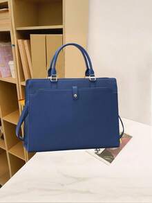 2025 Men's Commuter Laptop Bag, High-End Niche Tote Bag With Large Capacity, New Fashion Women's Shoulder Tote Bag, Large Capacity Fashionable Versatile Shoulder Bag, Men's Business Handbag For Laptop & Tablet, New Version Shoulder Bag Fashionable Travel Document Messenger Bag, Suitable For Work, Business Trip, Commuting, As A Gift For Father, Mother, Sister, Friend, Husband, Wife.