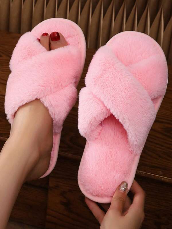 1 par de zapatillas suaves y esponjosas de suela blanda y antideslizante, aptas para uso interior y exterior, para adolescentes