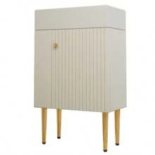 Bathroom Furniture Washbasin With Vanity Unit 55 Cm, Vanity Unit, Small Guest Bathroom Furniture, White