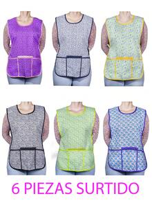 6 MANDIL, GABAN, DELANTAL, CASACA - Multicolor - Ver 1