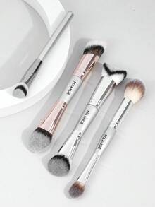 MAANGE Bộ cọ trang điểm 2/4 món thân thiện với da và thoải mái, siêu mềm mại và bền bỉ, bao gồm cọ nền, cọ che khuyết điểm, cọ tạo khối, cọ tạo bóng mũi, phù hợp cho trang điểm mặt hàng ngày. Cọ nền thích hợp cho kem nền dạng lỏng, phù hợp cho phụ nữ và các bạn gái. - Nhiều màu - Xem 4