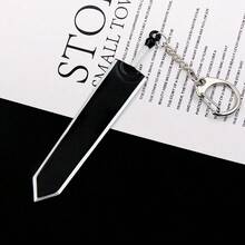 1pc Fashionable Sword Shaped Keychain Pendant, Creative Weapon Decor Accessory Suitable For Men And Women, Christmas Gift - Multicolor - View 1