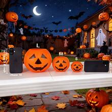 1 Set Halloween Handheld Imp Pumpkin Bucket Candy Gifts Pumpkin Jar Dress Up Decoration Decorations Ambience Party Decoration Props