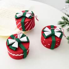 Christmas Tree Ornaments Cute Present Box Ornaments Hanging Decorations For Home - Watermelon Red - View 3