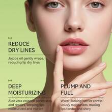 Aloe Vera Nourishing Lip Balm, Moisturizing, Anti-Freeze, Anti-Cracking, Fades Lip Lines, Leaves Lips Soft And Glossy - Multicolor - View 6