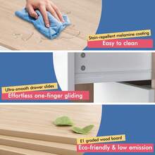 ALFORDSON Dressing Table With Mirror, LED Lights, Socket, Vanity Table With 5 Drawers, 2 Cabinets And 6 Shelves, Vanity Table For The Bedroom Dressing Room, White