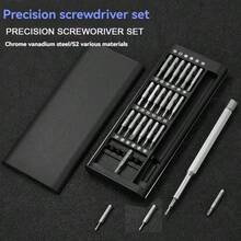 25-In-1 Precision Screwdriver Set, Multi-Function Repair Tools For Mobile Phone & Tablet Disassembly, Plastic, Uncharged - With Various Screw Heads(The Style Will Be Shipped Randomly)