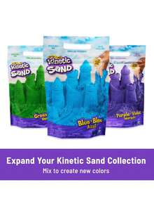 Spin Master Kinetischer Sand, der originale formbare sensorische Spielsand, rosa, 2 Pfund wiederverschließbare Tasche, ab 3 Jahren