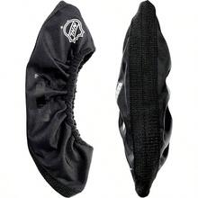 Hockey Skate Guards - Adult+ Youth Blade Covers Hockey Skates - Hockey Skate Soakers - Available In Youth, Junior+ Senior Skate Sizes - Junior + Black - View 2