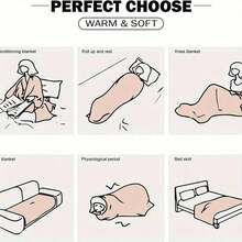 1 Super Soft Black Cat Print Flannel Blanket - Cozy Multi-Use Blanket For All Seasons Of Warmth - Perfect Nap Blanket And Luxurious Gift For Sofa, Bed, Camping And Travel - Black - View 7