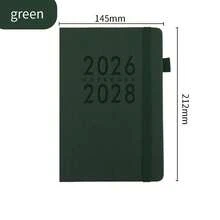 2026-2028月計畫本，年度總結，附靈活筆插槽，英文版，學校假期完美禮物，日記寫作，學校用品 - 彩色 - 查看 12