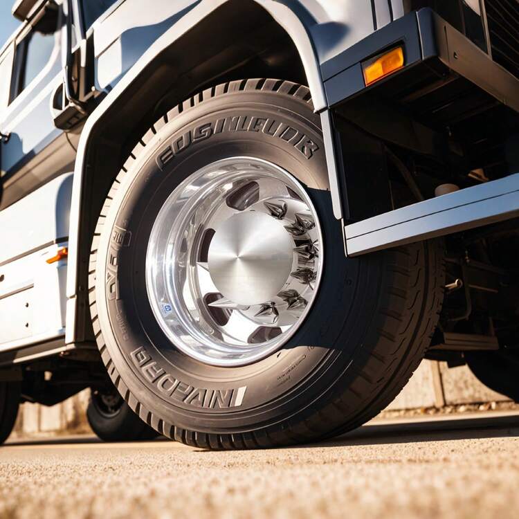 Rear Axle Wheel Covers, Spiked Axle Cover For Semi Truck, ABS Electroplate Rust-Resistant Lug Nut Covers, Universal Fit, Installation Tool Included, Complete Axle Cover Combo Kit - 13.94x9.17 Inches - View 1