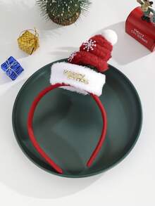 1pc Christmas Hat With Bell HeadBand, Hair Band, Diadema ,Hair Hoop ,Hairband For Women Hair Accessories