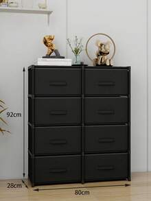 Multifunktionaler tragbarer Würfel Aufbewahrungsschrank mit Schubladen, staubdichter Kleiderschrank, Regale, Schuhregal, freistehende Vitrine, einfache Montage, Bodenspeicherregal, Bücherorganizer für Schlafzimmer, Wohnzimmer, Küche, Büro, Ferienlagerung, Valentinstag Geschenk