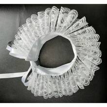 1pc Classic New Style Handmade Ruffled Collar Fake Collar For Drama Stage Styling Wedding Photography Props - Kiểu ren mới - Xem 11
